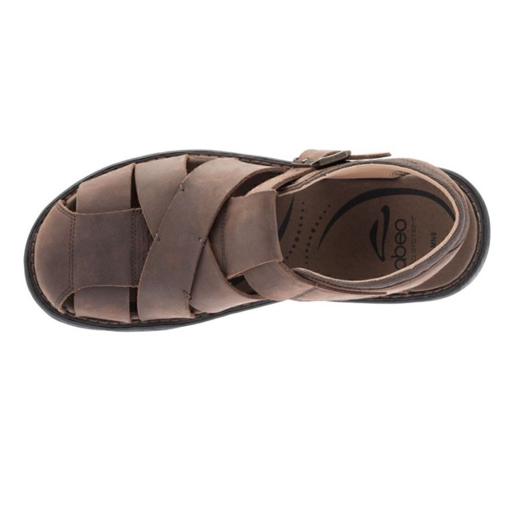 ABEO Men's BRANDON Neutral
Support Fisherman Sandals Size 9 / Néw No Box